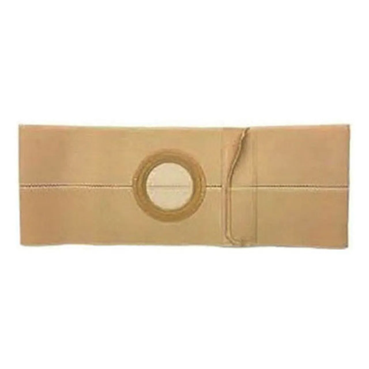 7" Left, Beige, Cool Comfort, Nu-Form Belt, Prolapse Flap, Extra Large, 4-1/2" Opening Placed 1-1/2" From Bottom