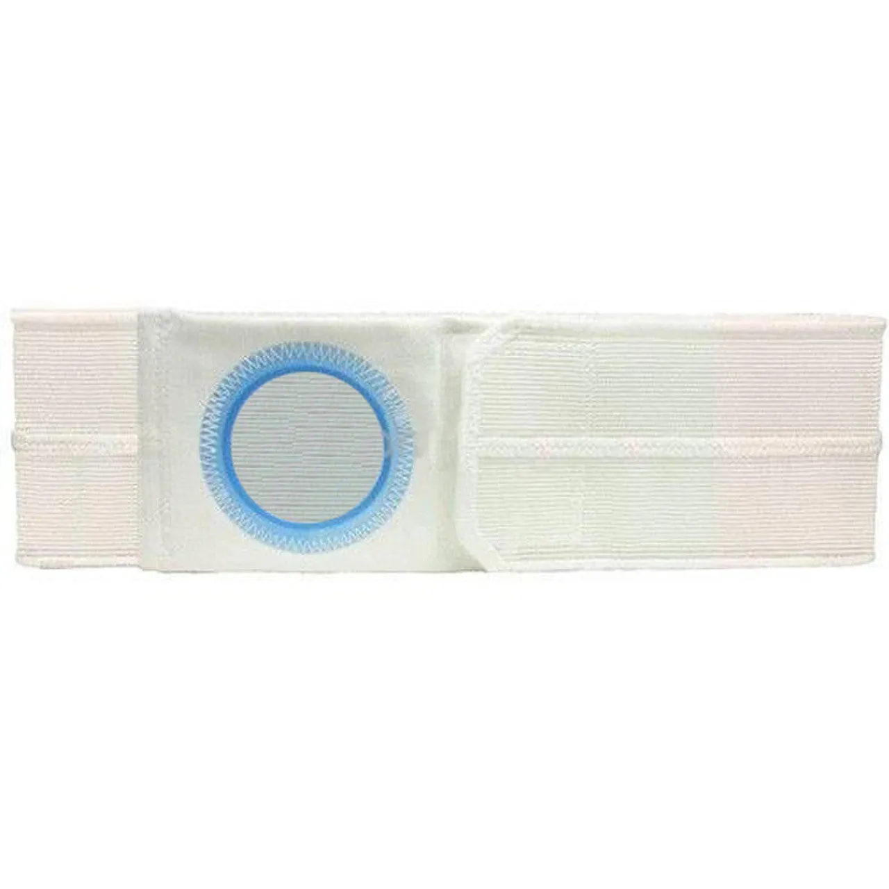 9" Right, White, Cool Comfort, Nu-Form Belt, 2X-Large, 4" Opening Placed 1-1/2" From Bottom, Contoured