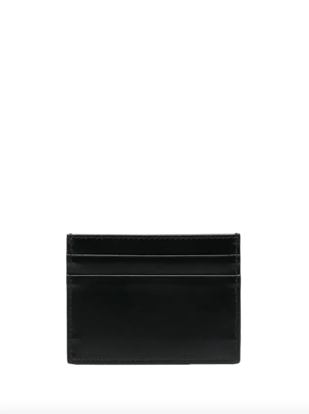 Dolce & Gabbana logo-print leather card holder