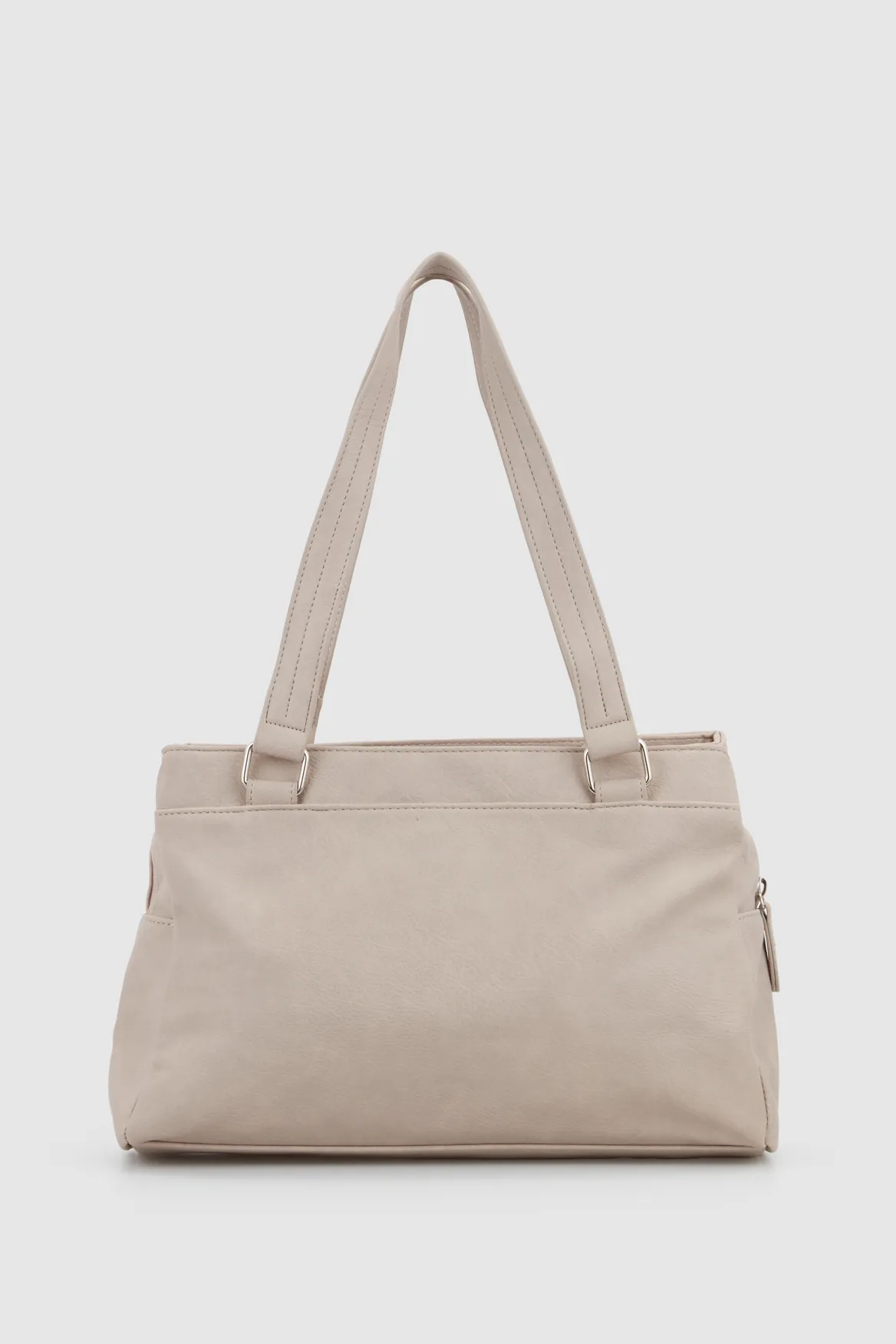 Flap Pocket Tote Bag