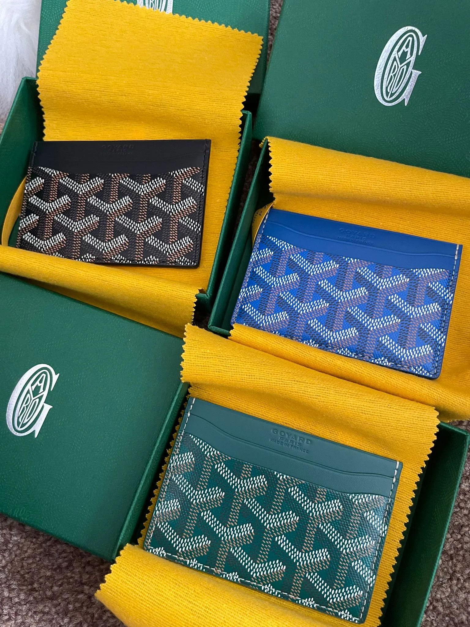 Goyard Saint-Sulpice Cardholder (Black)