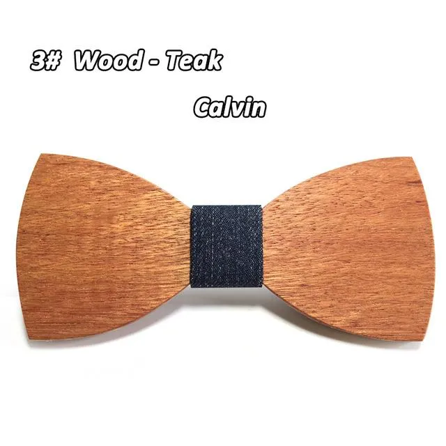 Krawatte Hardwood Bow Tie