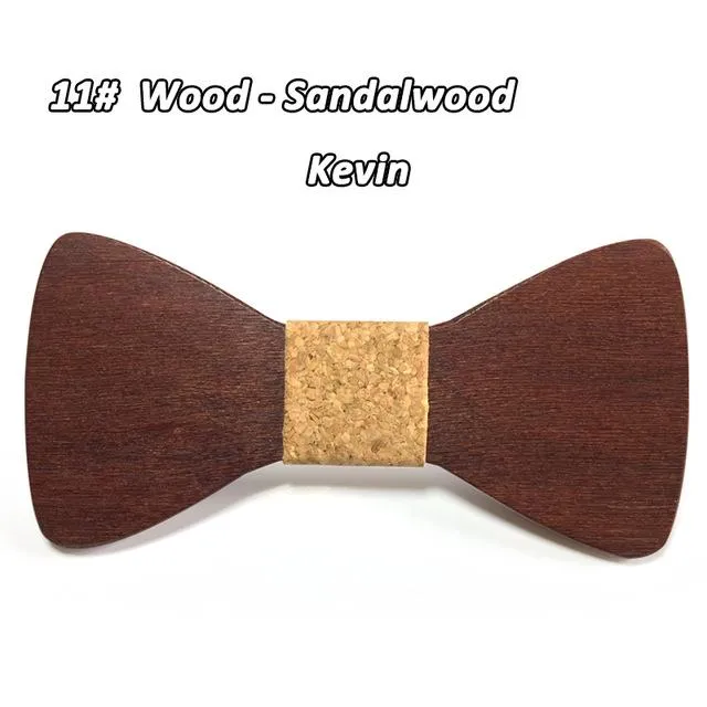 Krawatte Hardwood Bow Tie