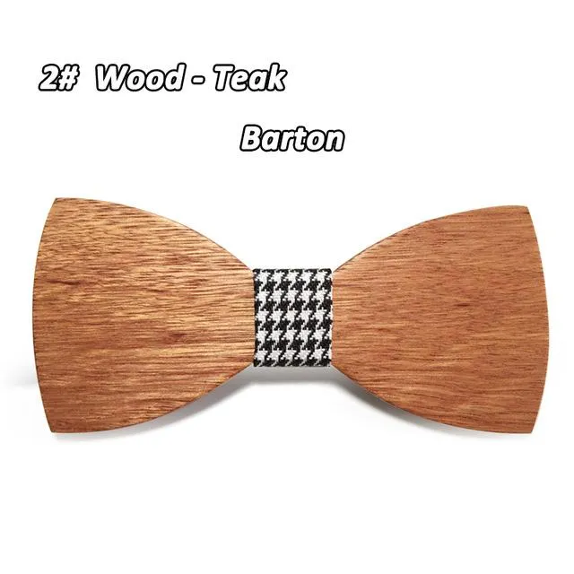 Krawatte Hardwood Bow Tie