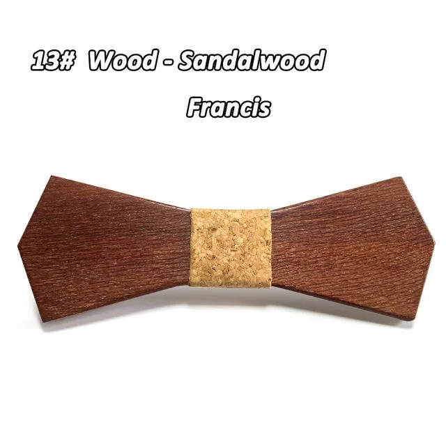 Krawatte Hardwood Bow Tie