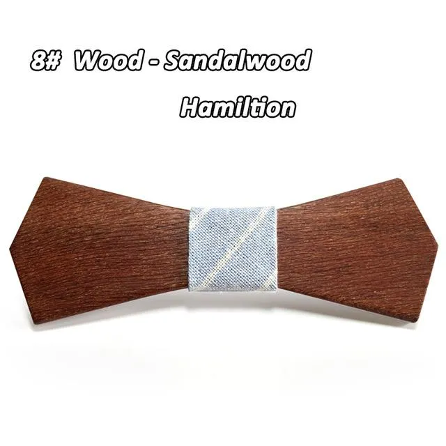 Krawatte Hardwood Bow Tie