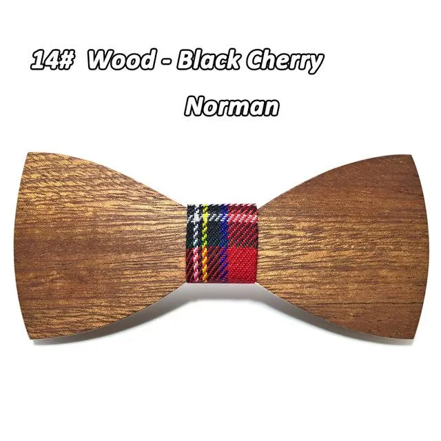 Krawatte Hardwood Bow Tie