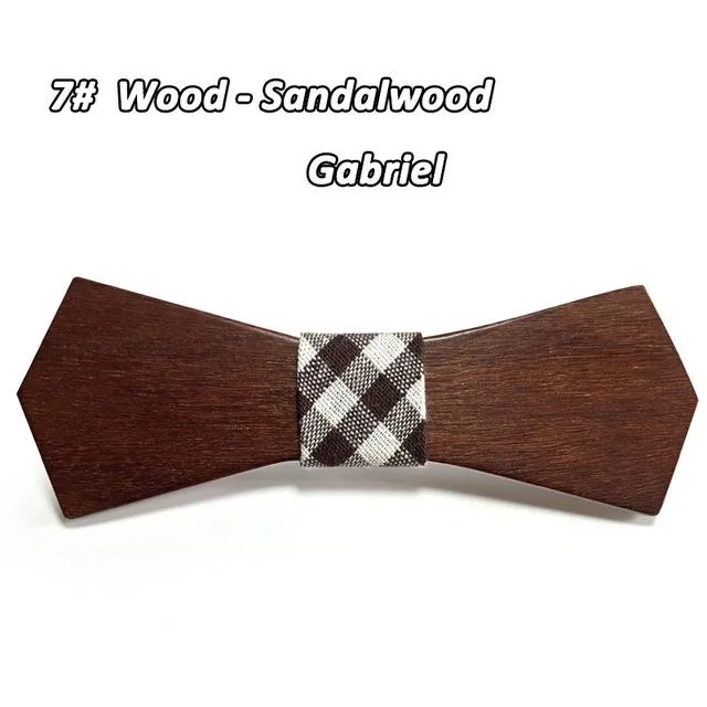 Krawatte Hardwood Bow Tie
