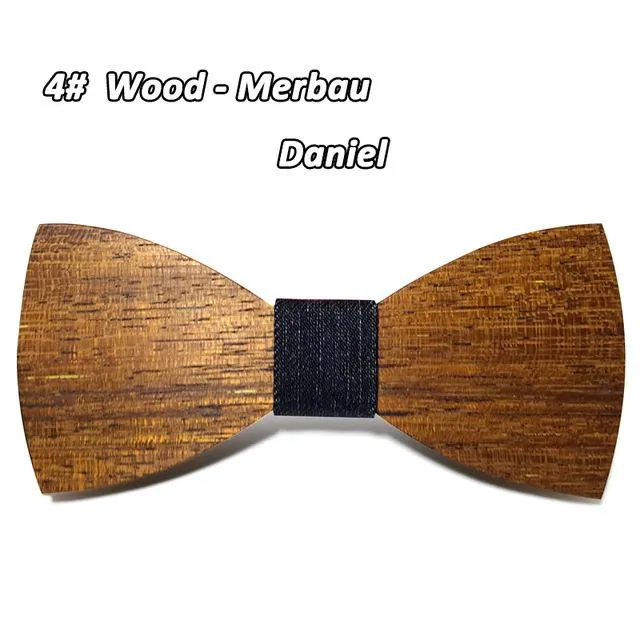 Krawatte Hardwood Bow Tie