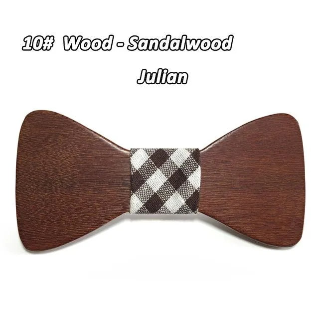 Krawatte Hardwood Bow Tie