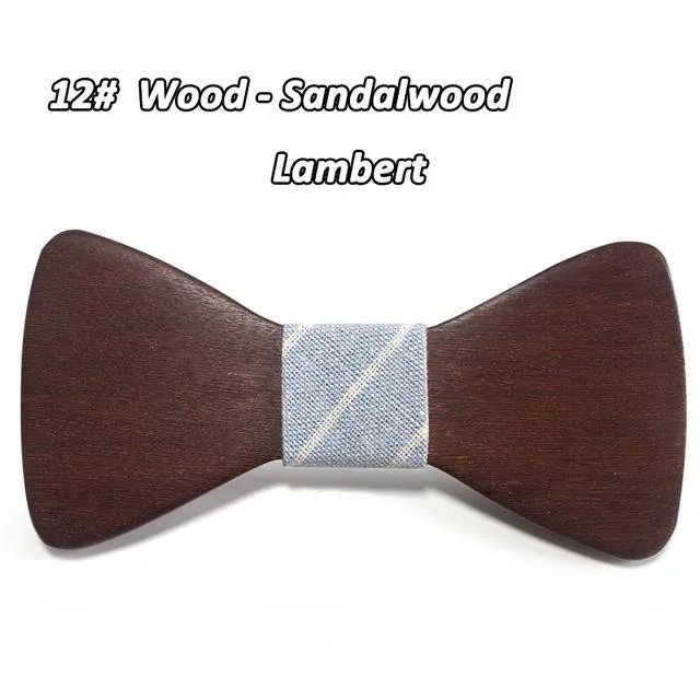 Krawatte Hardwood Bow Tie