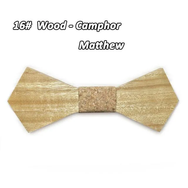 Krawatte Hardwood Bow Tie
