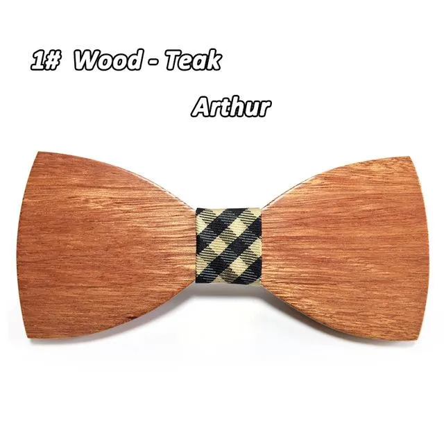 Krawatte Hardwood Bow Tie