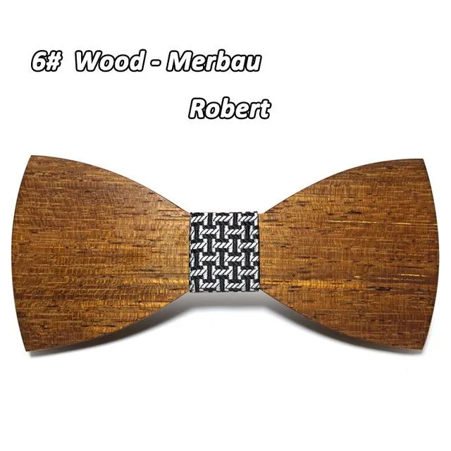 Krawatte Hardwood Bow Tie