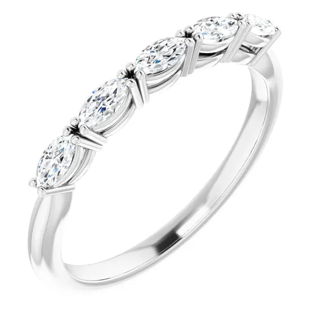 Marquise Anniversary Band