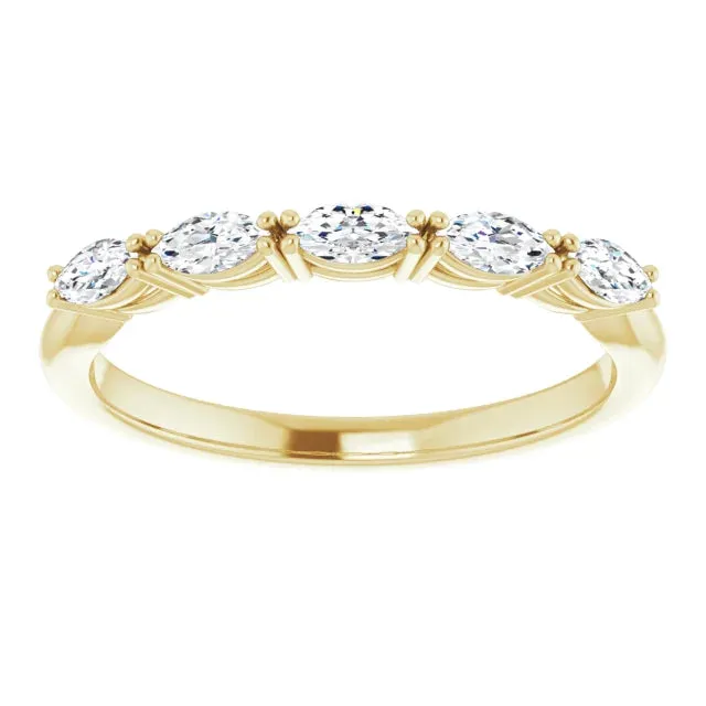 Marquise Anniversary Band