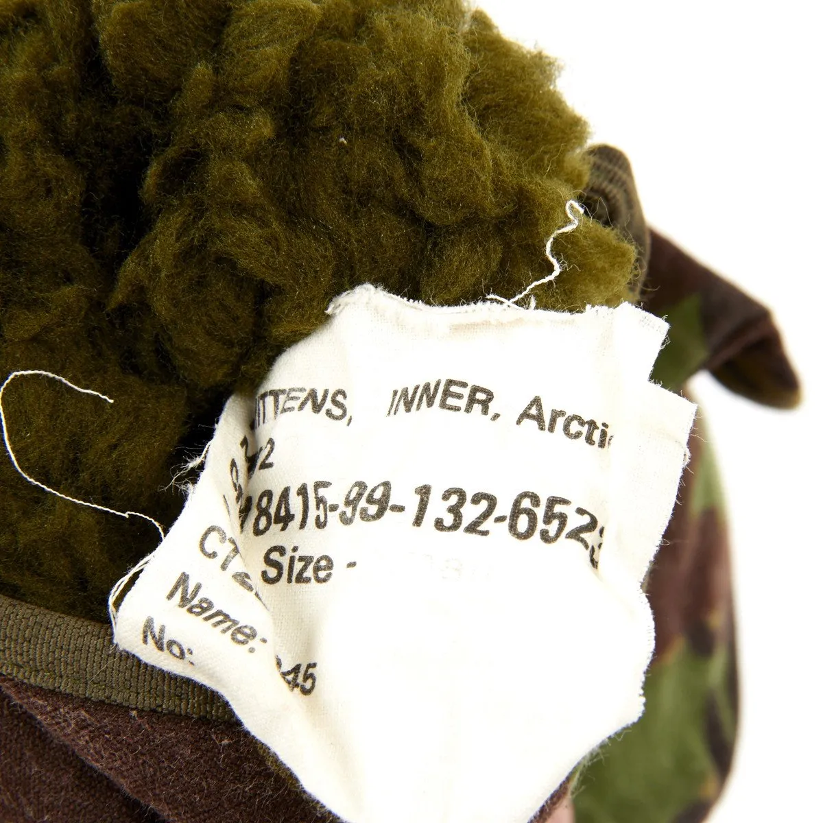 Original British Special Forces Camouflage Sniper Mittens
