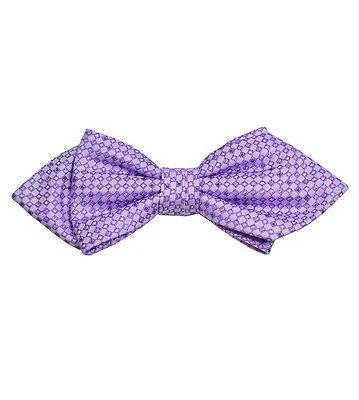 Purple Silk Bow Tie by Paul Malone