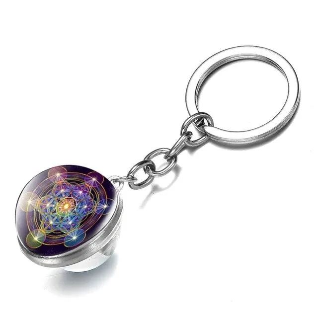 Sacred Geometry Keychains