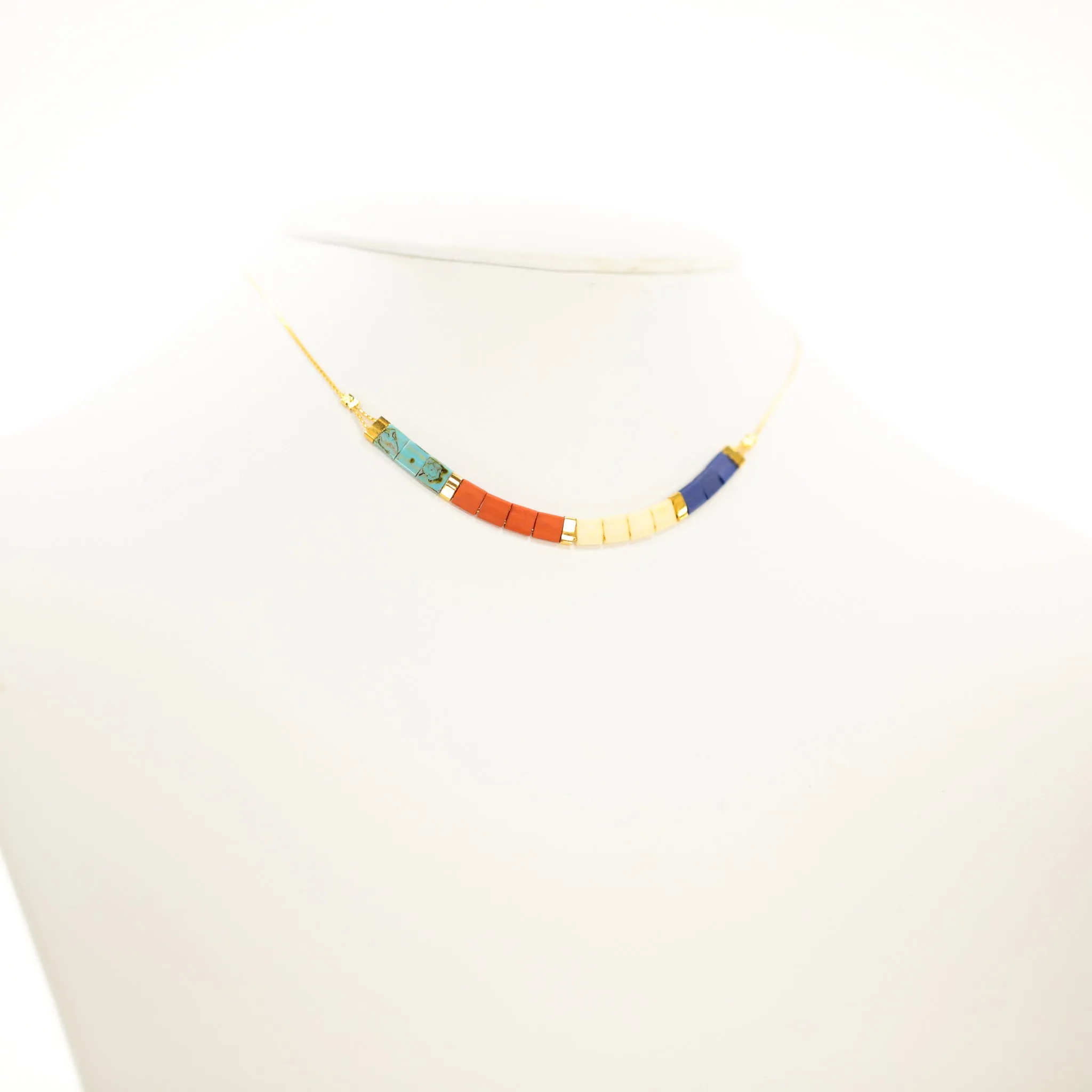 TIDES TILE NECKLACE