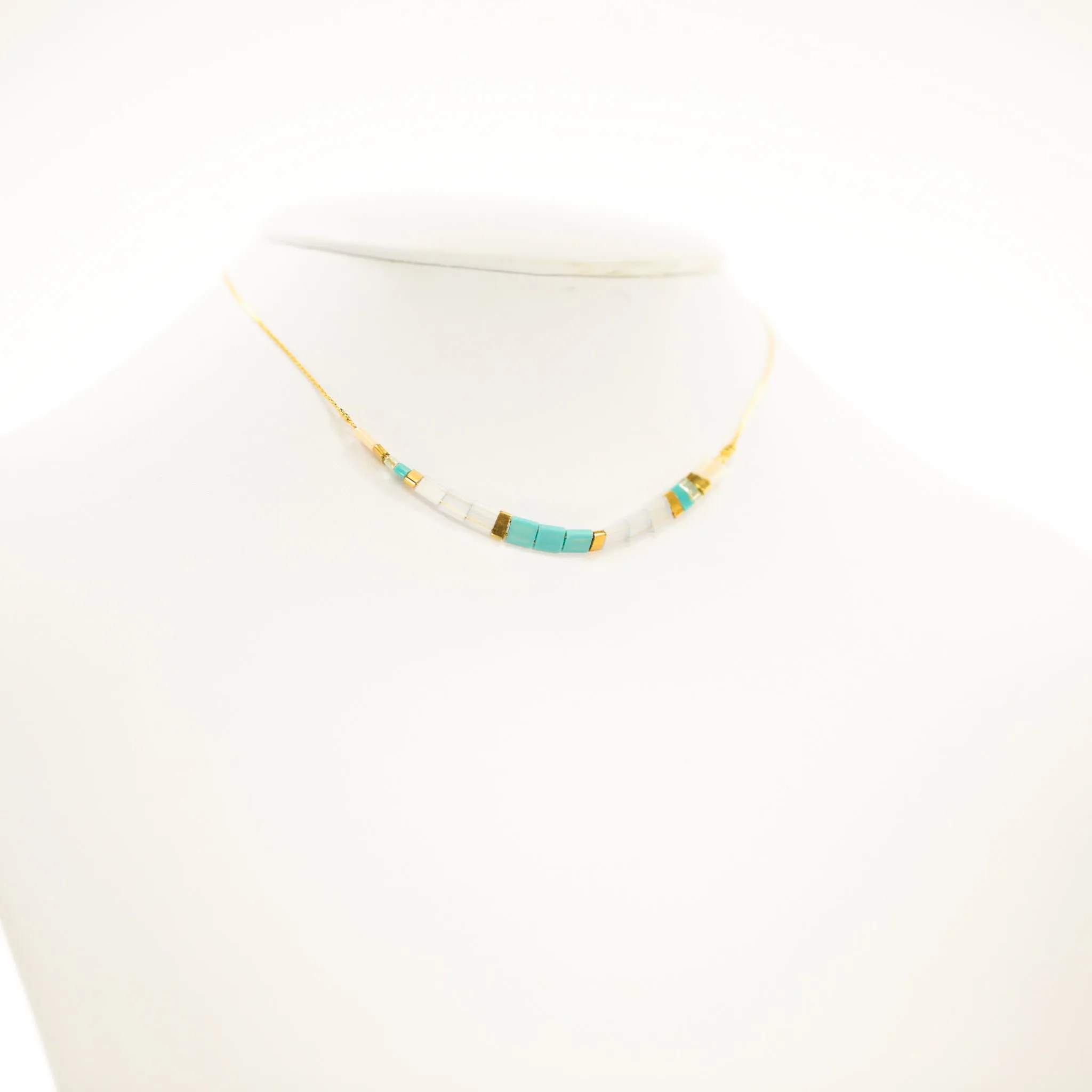 TIDES TILE NECKLACE