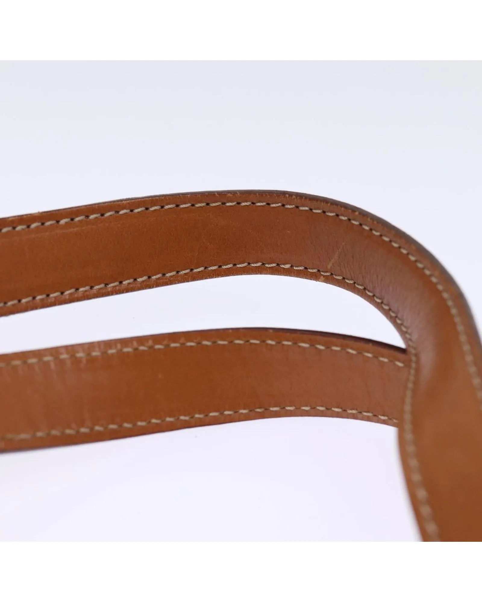 Vintage Macadam Canvas PVC Leather Tote Bag